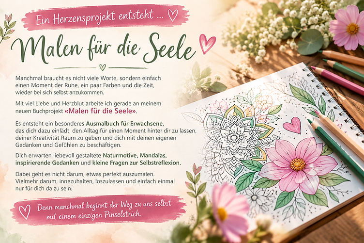 Malen für die Seele – Ausmalbuch