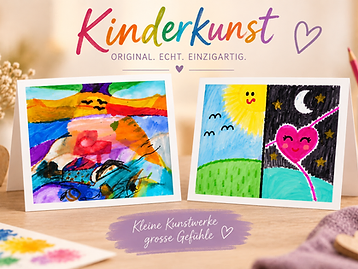 Kreative Karten meiner Kinder