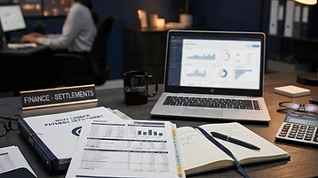 Payment processing settlement reports and merchant reconciliation documents