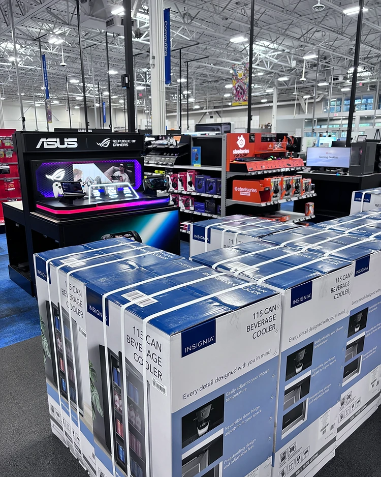 Retail placement in store