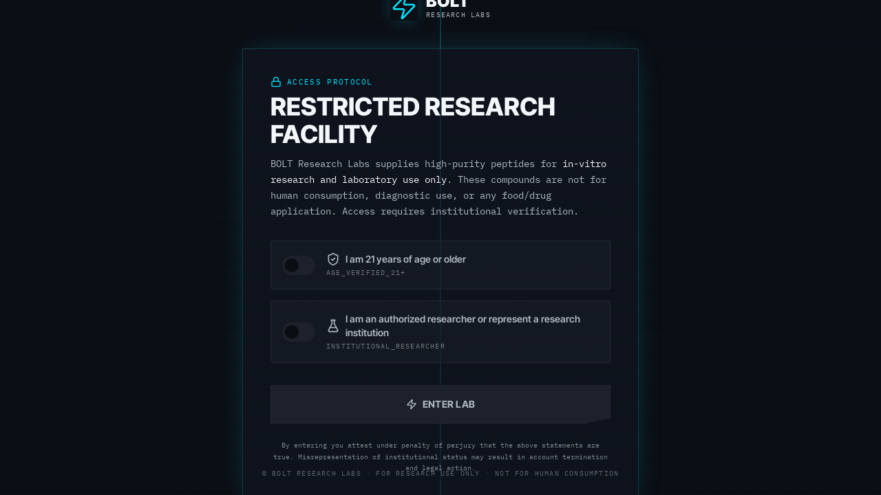 BOLT LABS template preview