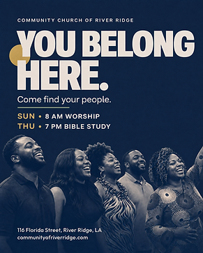 You Belong Here