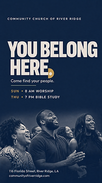 You Belong Here