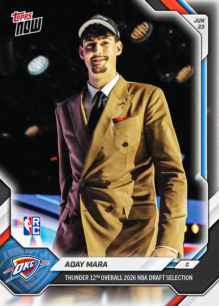 Aday Mara rookie card