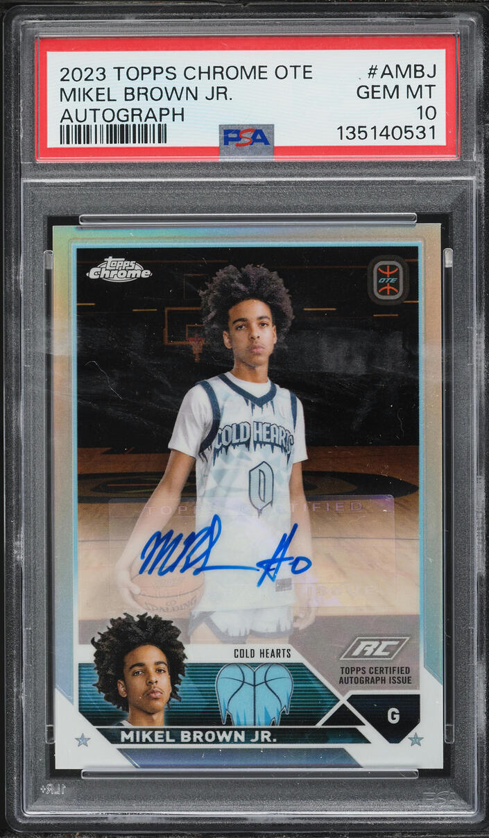 Mikel Brown Jr. rookie card