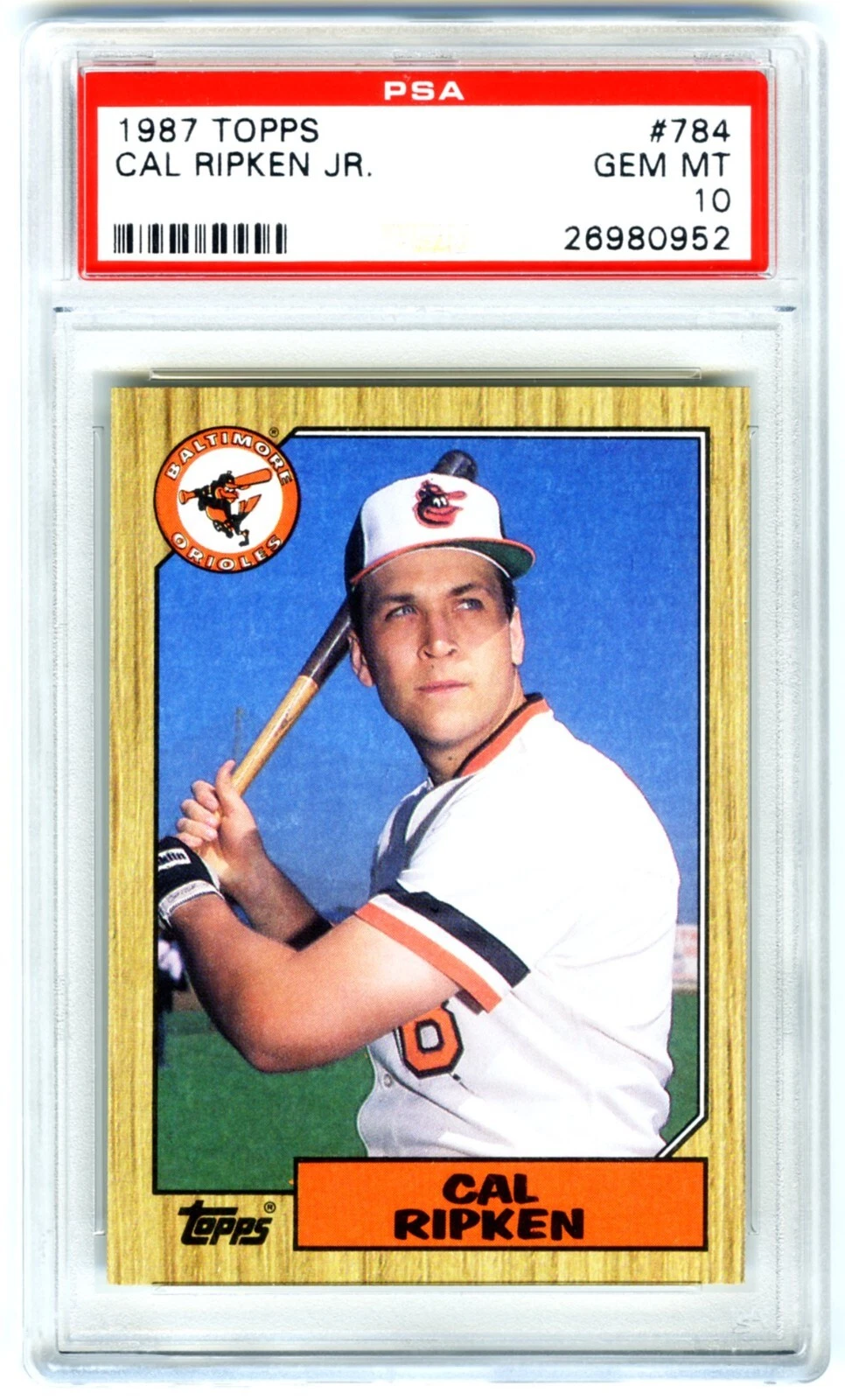 Cal Ripken Jr. #784 slab