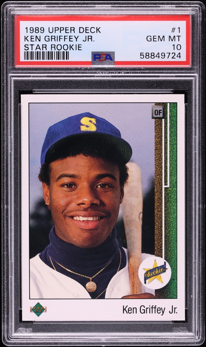 Ken Griffey Jr. #1 · 1989 Upper Deck Star Rookie · PSA 10