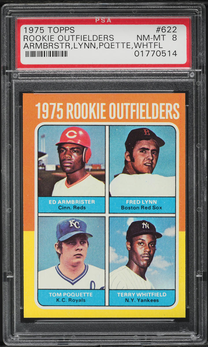Fred Lynn · Rookie Outfielders #622 1975 Topps · Rookie Outfielders