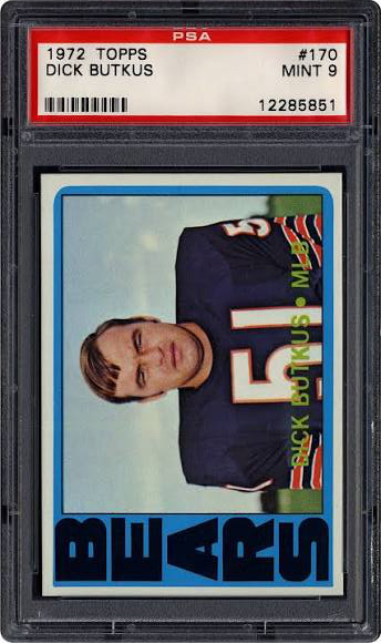 Dick Butkus #170 card