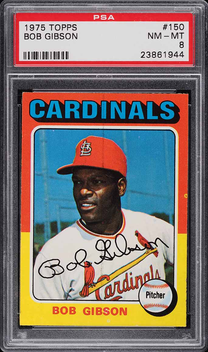 Bob Gibson #150 card