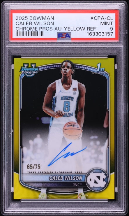 Caleb Wilson rookie card