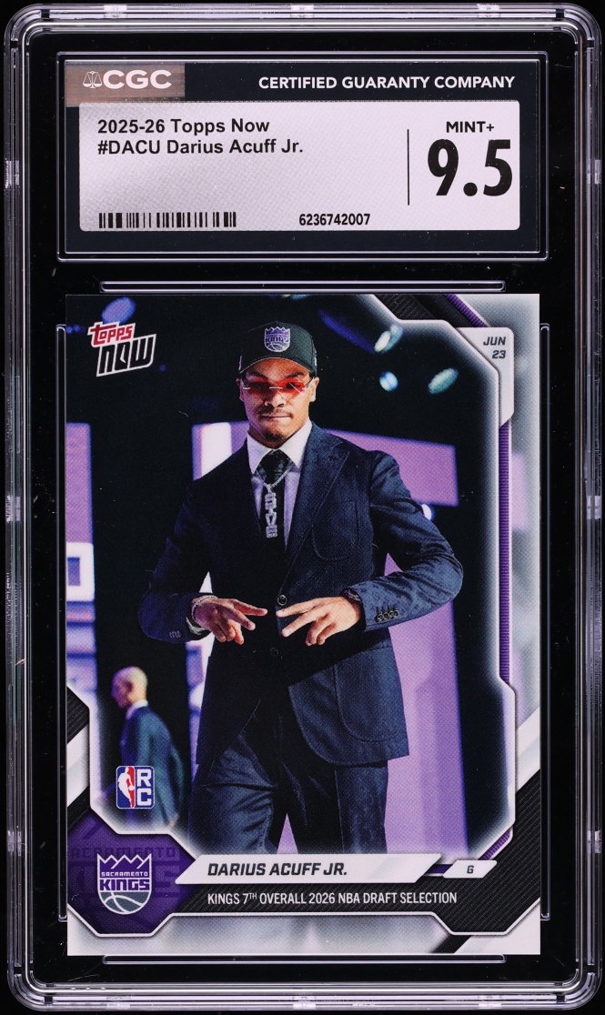 Darius Acuff Jr. rookie card