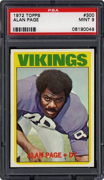 Alan Page #300 card