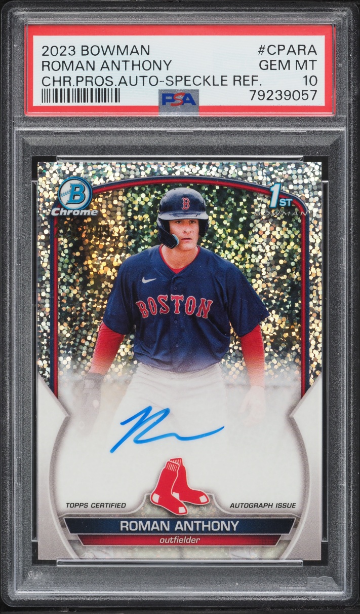 Roman Anthony rookie card