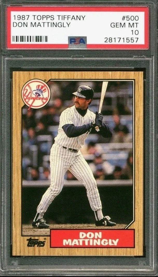 Don Mattingly #500 slab