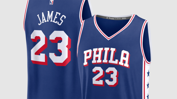 LeBron James' 76ers jersey breaks all-time Fanatics sales record for player joining new team across all sports