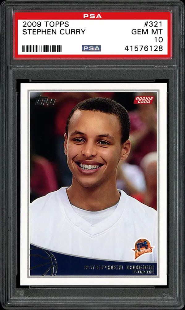 2009 Topps Stephen Curry Rookie #321 - PSA GEM MT 10