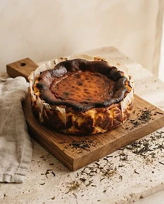 Basque Cheesecake – Hojicha