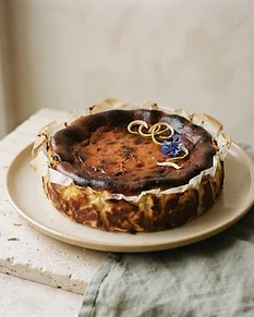 Basque Cheesecake – Earl Grey