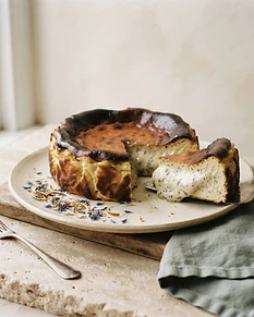 Basque Cheesecake – Earl Grey alternate view