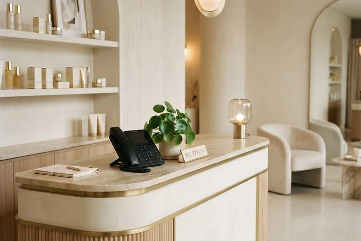 Recepcionista con IA para salones: qué puede hacer, qué no, y cómo suena con tus clientas
