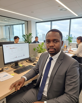 Isaac Letting, CEO of Pesa Bloom