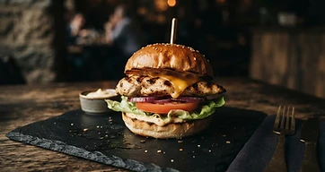 Grilled Chicken Burger