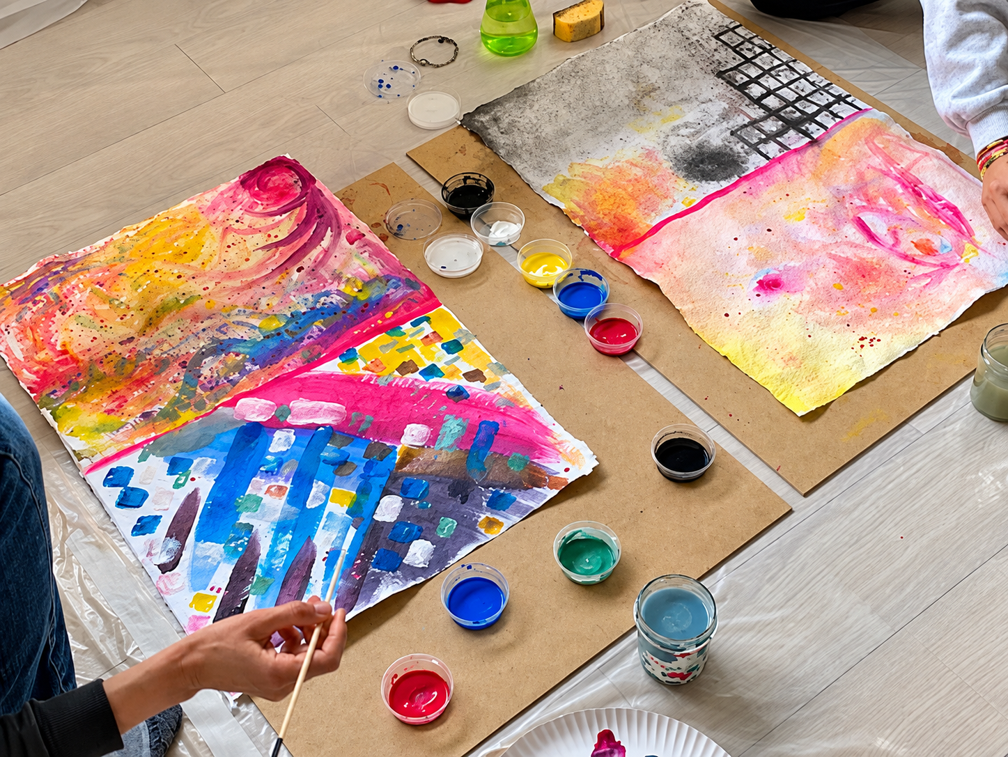 Creatieve workshop schilderen