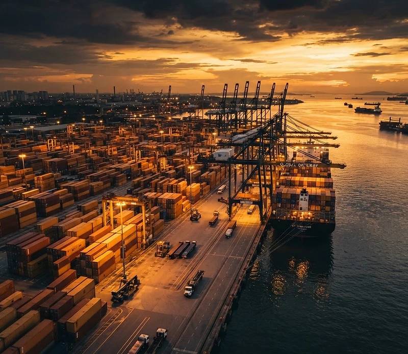 China-to-Ghana logistics operations