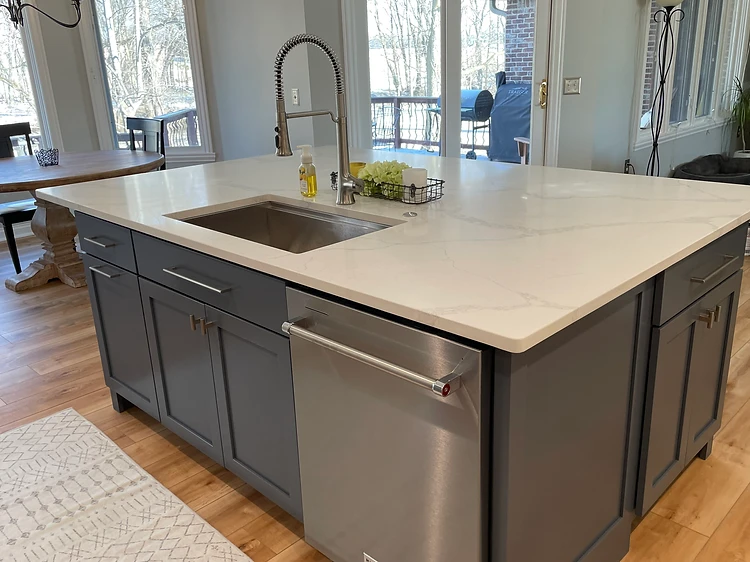 Kitchen Island Sink Remodel in Ruskin, FL