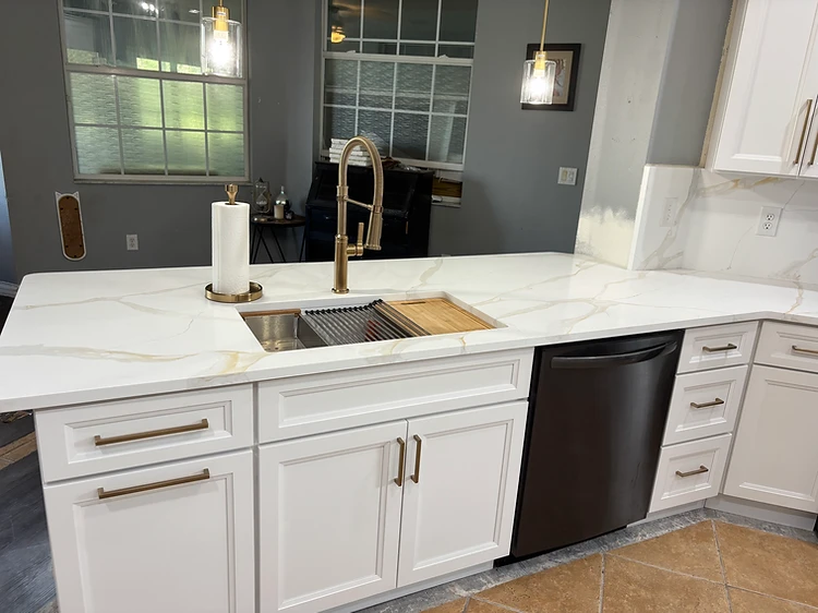 Kitchen Sink Countertop Renovation in Sun City Center, FL
