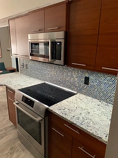 Granite Island Kitchen Remodel in Ruskin, FL