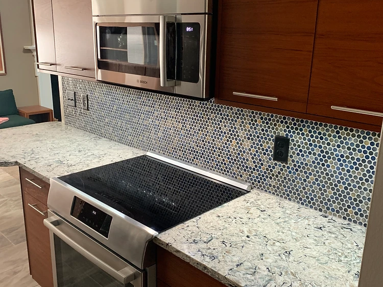 Granite Island Kitchen Remodel in Ruskin, FL
