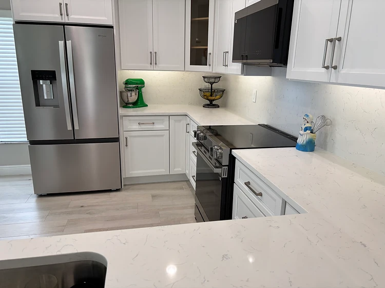 Stainless Appliance Kitchen Remodel in Ruskin, FL
