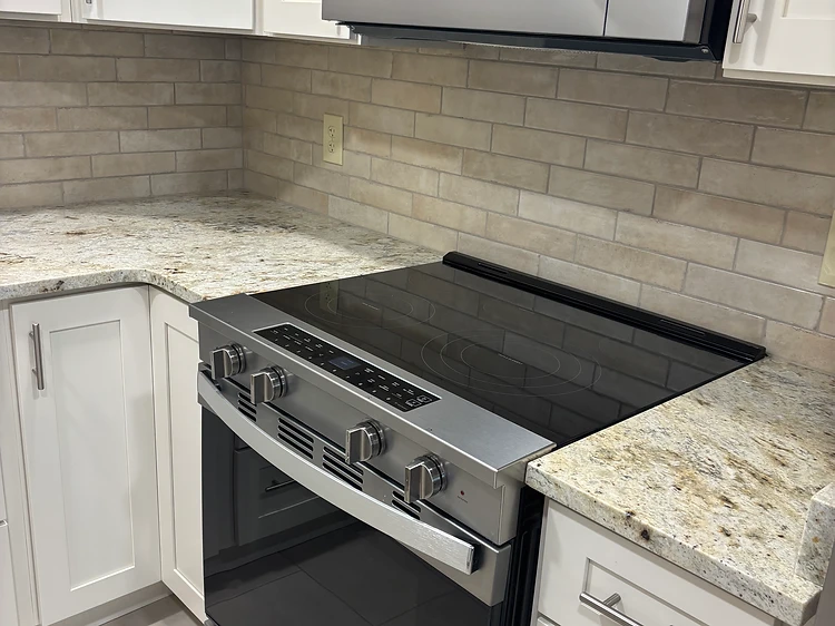 Kitchen Range Cabinet Remodel in Tampa, FL
