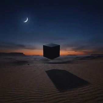 The Black Cube in the Desert