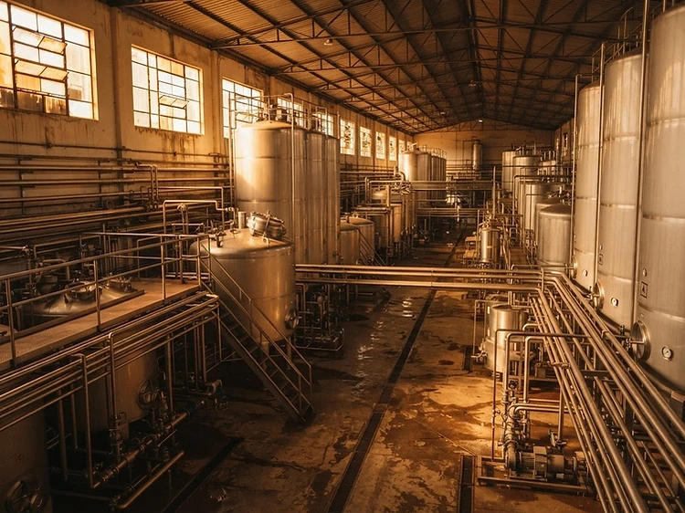 Brazilian industrial food processing facility