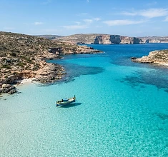 Blue Lagoon at Comino