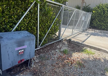 LiftMaster SL585 Install — electric gate installation in Central Florida