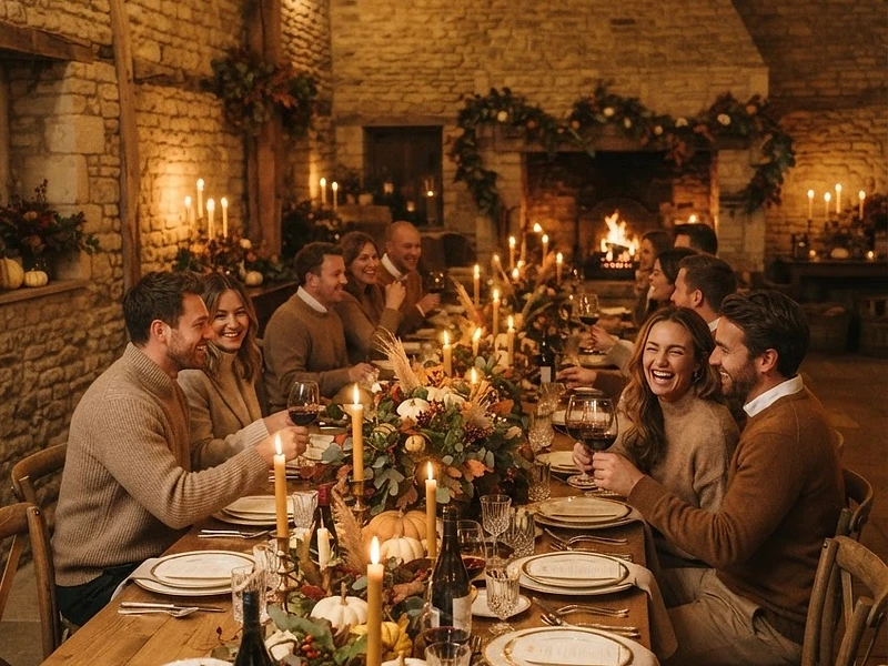 A luxury Cotswold dinner