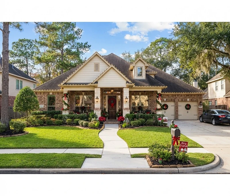 Freshly cleaned exterior property