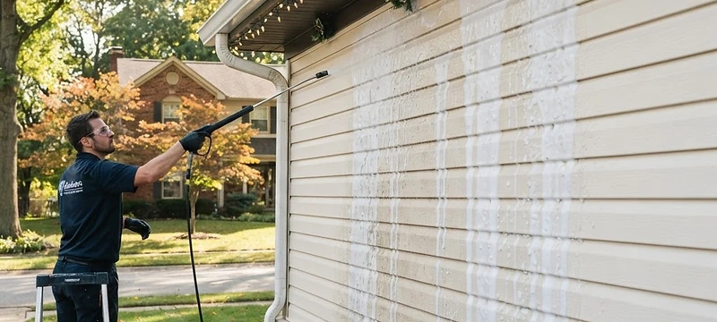 Soft Washing exterior cleaning