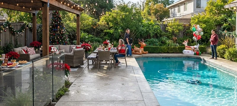 Pool Deck Cleaning exterior cleaning