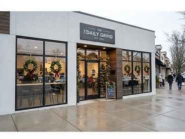 Commercial exterior cleaning project