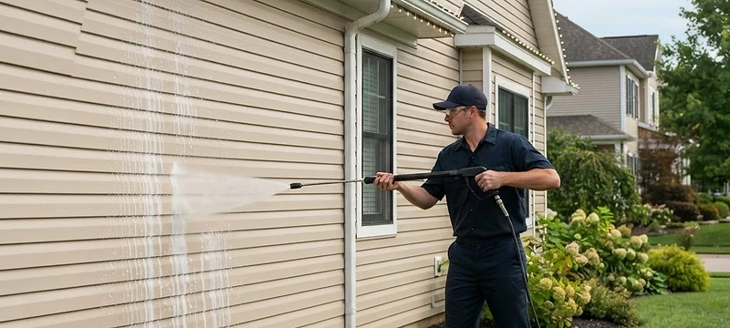 House Washing exterior cleaning