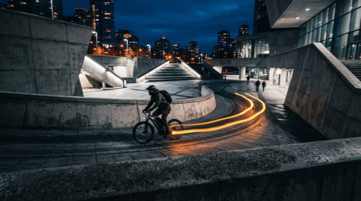 Light trail rider