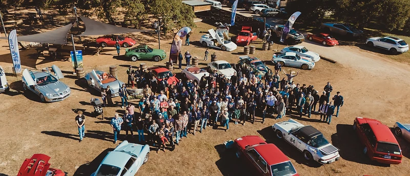 Vintage automobiles on the Texas Hill Country roads since 2016