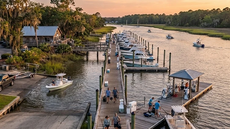 Bucksport Marina — fishing