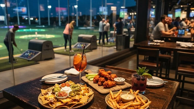 TOPGOLF — restaurants