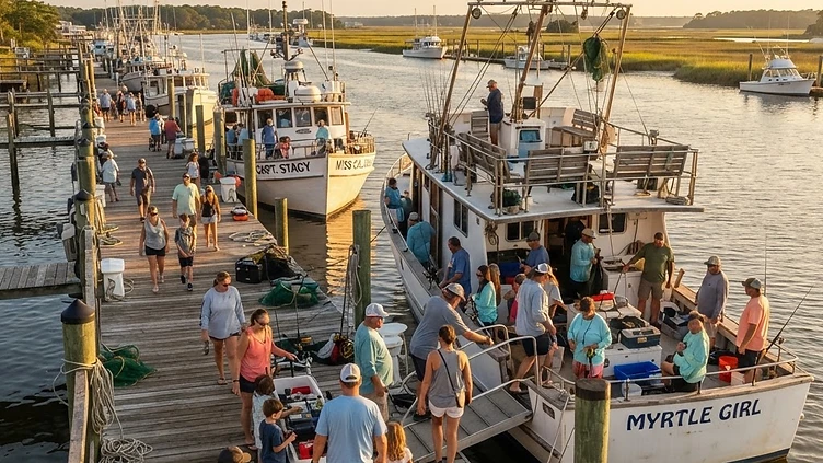 Calabash Fishing Fleet — fishing